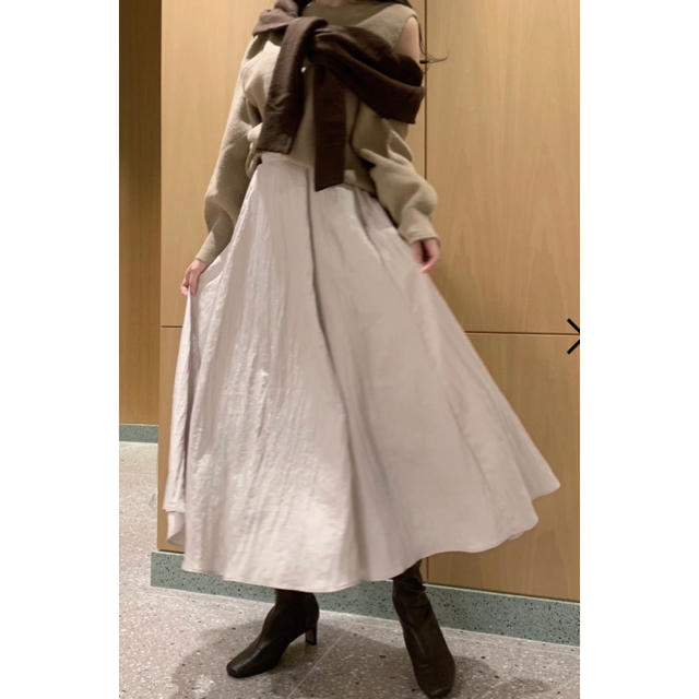 SNIDEL - SNIDEL スナイデル シャイニープリーツスカート　大人気公式完売中