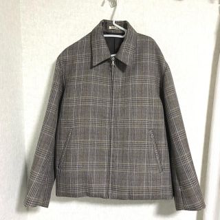 ワンエルディーケーセレクト(1LDK SELECT)のAURALEE 17AW チェックブルゾン(ブルゾン)