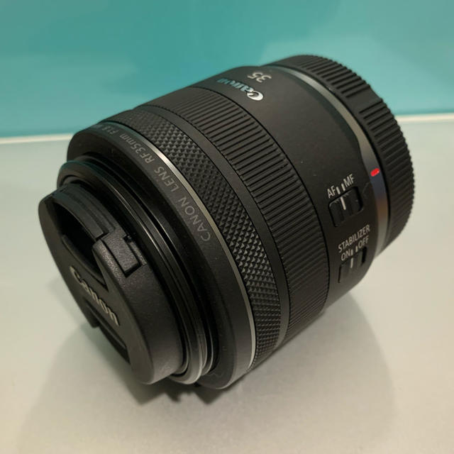 新作入荷!!】 Canon - Canon RF35F1.8 マクロ IS STM レンズ(単焦点