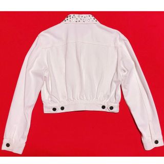 フラワーB ブルーグレイ Alice +Olivia デニムジャケット タグ付き未