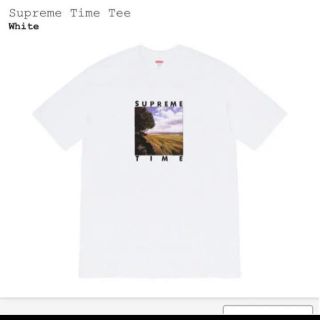 シュプリーム(Supreme)のSupreme TIME tee(Tシャツ/カットソー(半袖/袖なし))