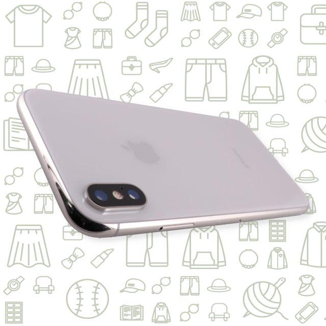 Apple(アップル)の【C】iPhoneX/64/SIMフリー スマホ/家電/カメラのスマートフォン/携帯電話(スマートフォン本体)の商品写真