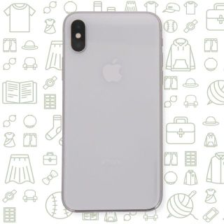 アップル(Apple)の【C】iPhoneX/64/SIMフリー(スマートフォン本体)