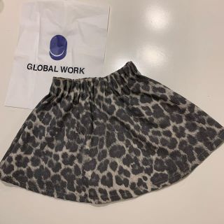 グローバルワーク(GLOBAL WORK)の【グローバルワーク 】インナー付スカートSサイズ★レオパード(スカート)