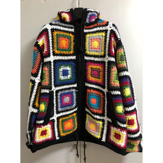 supreme crochet hoodie クロケット-