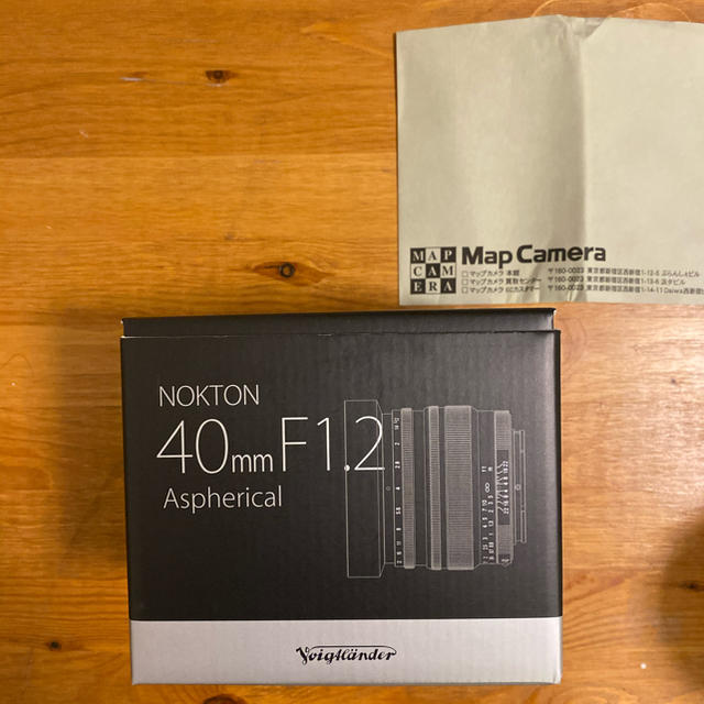 フォクトレンダーNOKTON 40ｍm F1.2 Aspherical新品未開封 スマホ/家電/カメラのカメラ(レンズ(単焦点))の商品写真