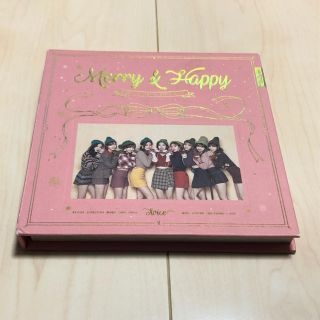【アルバム】TWICE 『Merry&Happy』アルバムのみ(K-POP/アジア)