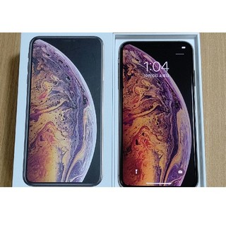 アイフォーン(iPhone)のiPhoneXs Max Gold 256GB 中古美品 (スマートフォン本体)