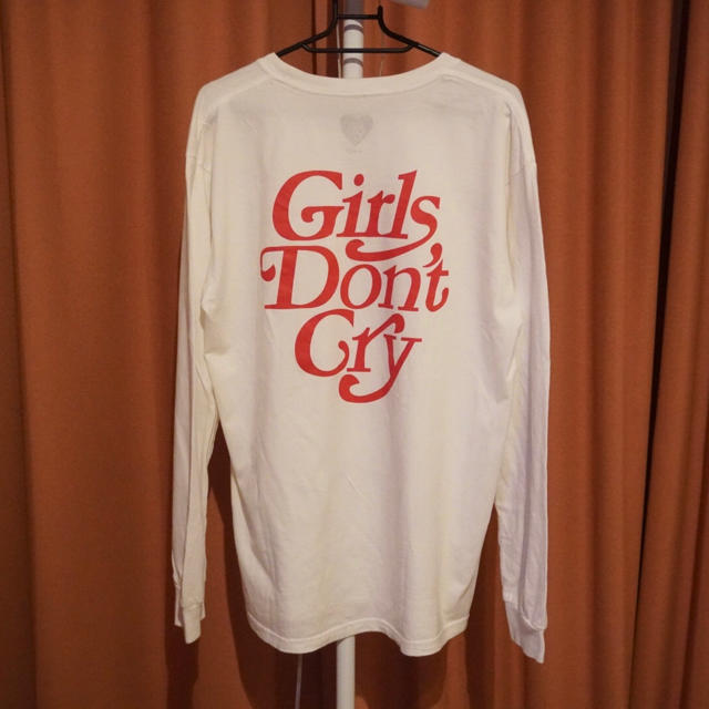 girls don't cry ガールズドントクライ　ロングTシャツ　白 | フリマアプリ ラクマ