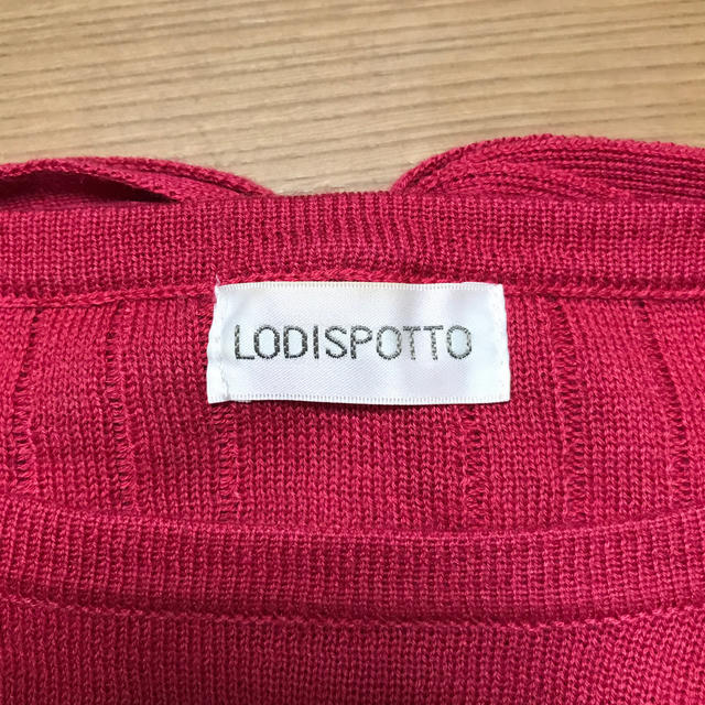 LODISPOTTO(ロディスポット)の秋冬ニット　LODISPOTTO サイズM  ふんわり袖 レディースのトップス(ニット/セーター)の商品写真