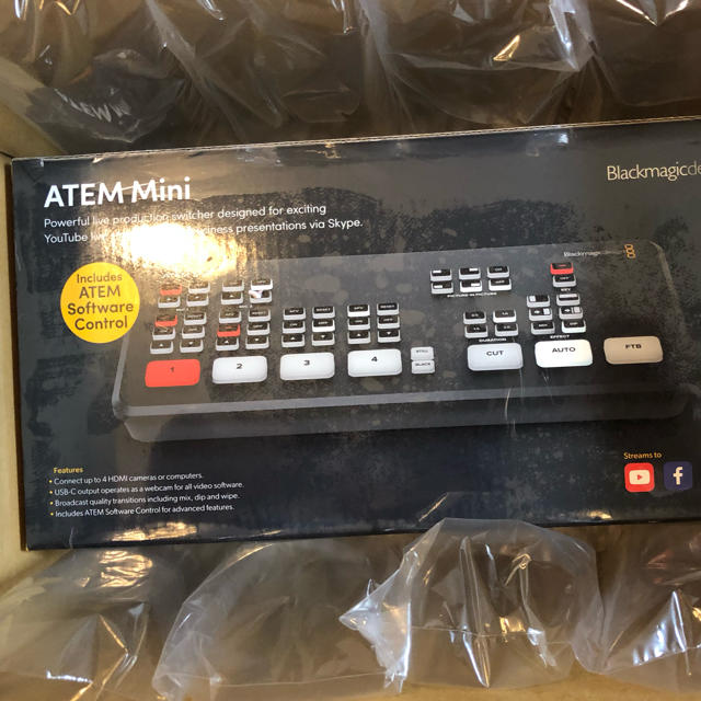 新品未開封 BlackMagicDesgin ATEM Mini 新品未開封 BlackMagicDesgin ATEM Mini