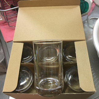 トウヨウササキガラス(東洋佐々木ガラス)のタンブラーグラス6個セット(食器)