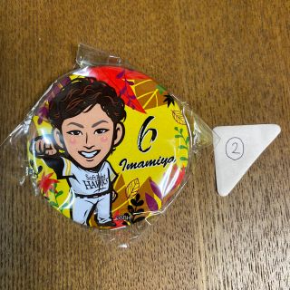 フクオカソフトバンクホークス(福岡ソフトバンクホークス)の福岡ソフトバンクホークス★今宮選手★缶バッジ②(記念品/関連グッズ)