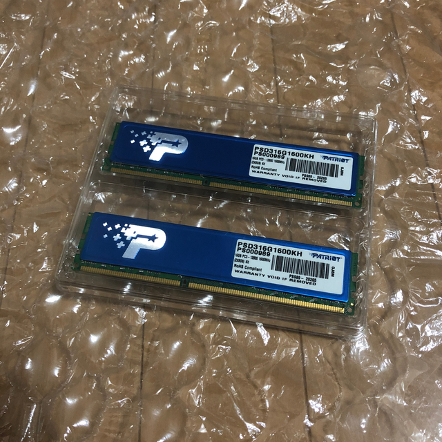 メモリ DIMM DDR3 PC3-12800 8GB×2(16G) 2