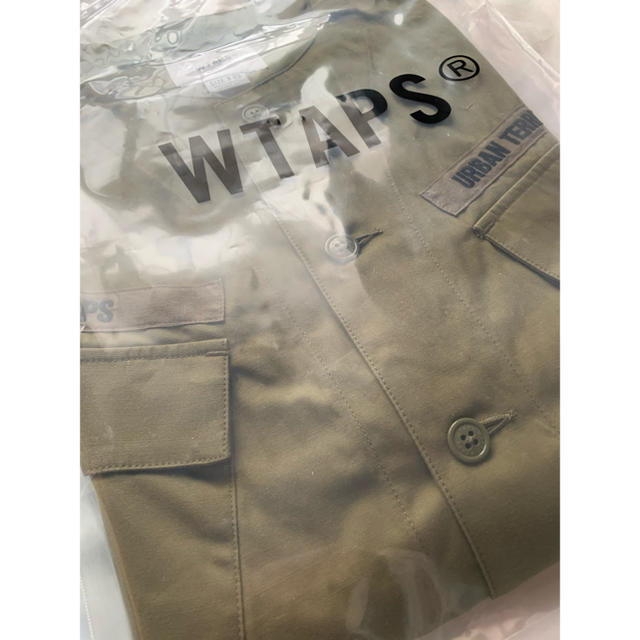 WTAPS SCOUT LS COTTON WEATHER OLIVE DRAB