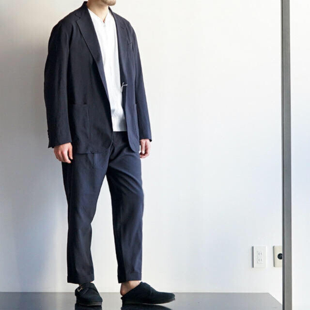 コモリ ウール2Bジャケット\u0026ウール2タックパンツ 20SS