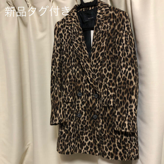 ザラ(ZARA)の新品タグ付き♡ZARA レオパード ジャケット　コート(テーラードジャケット)