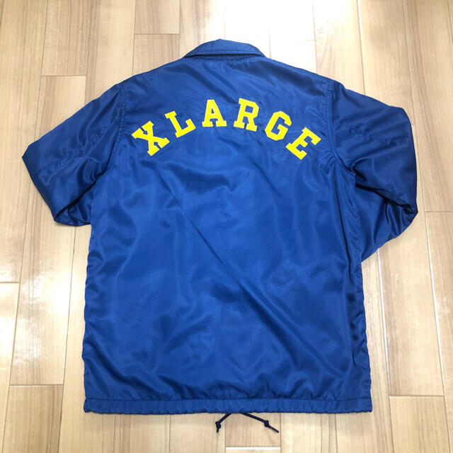 XLARGE(エクストララージ)のXLARGE コーチジャケット Mサイズ ブルー メンズのジャケット/アウター(ナイロンジャケット)の商品写真