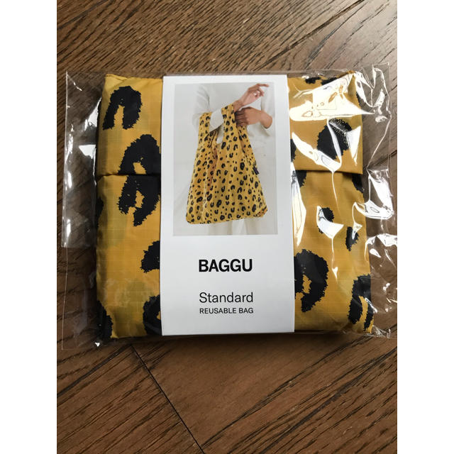 BAGGU Standard バグゥ　スタンダード　レオパード　ヒョウ柄　新品 レディースのバッグ(エコバッグ)の商品写真