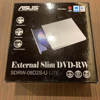 エイスース(ASUS)のASUS外付けDVDドライブ(PC周辺機器)