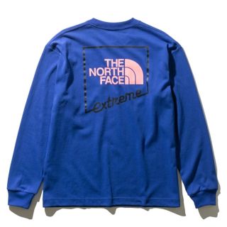 ザノースフェイス(THE NORTH FACE)のTHENORTHFACE エクストリームティー　ブルー　XL(カットソー(長袖/七分))