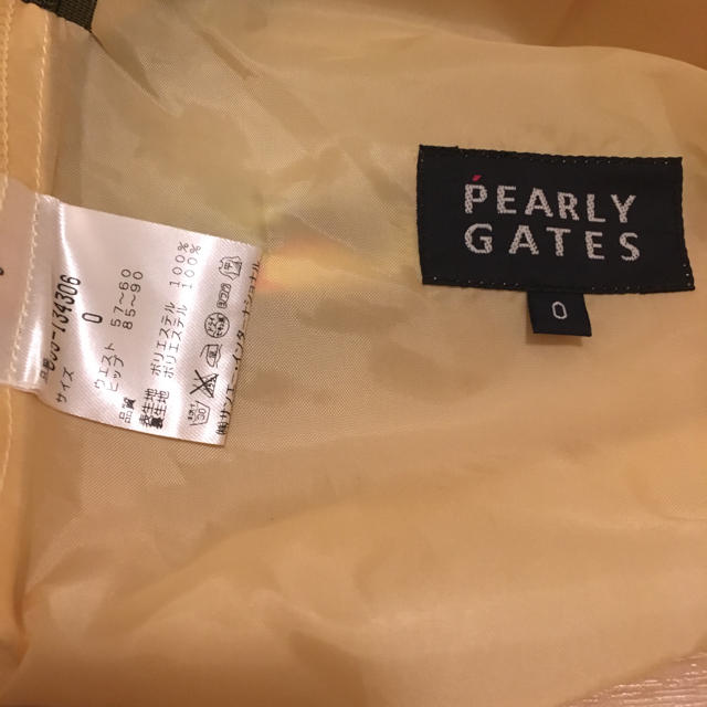 PEARLY GATES(パーリーゲイツ)の新品 花柄スカートキュロット size0 レディースのスカート(ミニスカート)の商品写真