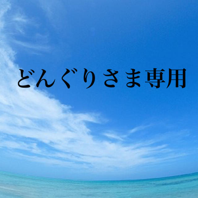 どんぐりさま専用です！-