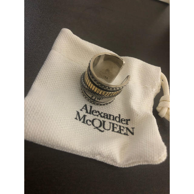 Alexander McQueen(アレキサンダーマックイーン)のAlexander Mcqueen メカニカルリング メンズのアクセサリー(リング(指輪))の商品写真