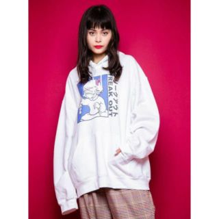 キャンディーストリッパー(Candy Stripper)のCandyStripper FREAK OUT HOODIE パーカー(パーカー)