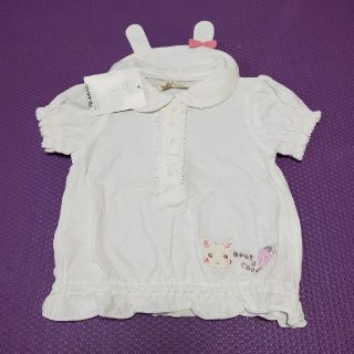 クーラクール(coeur a coeur)のまど様専用　クーラクール　新品ブラウスT80(Ｔシャツ)