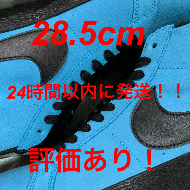 靴/シューズNIKE SB ZOOM BLAZER MID BALTIC BLUE