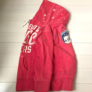 デニムダンガリー(DENIM DUNGAREE)の110★デニム＆ダンガリー★バックプリントあり★パーカー★スウェット(Tシャツ/カットソー)