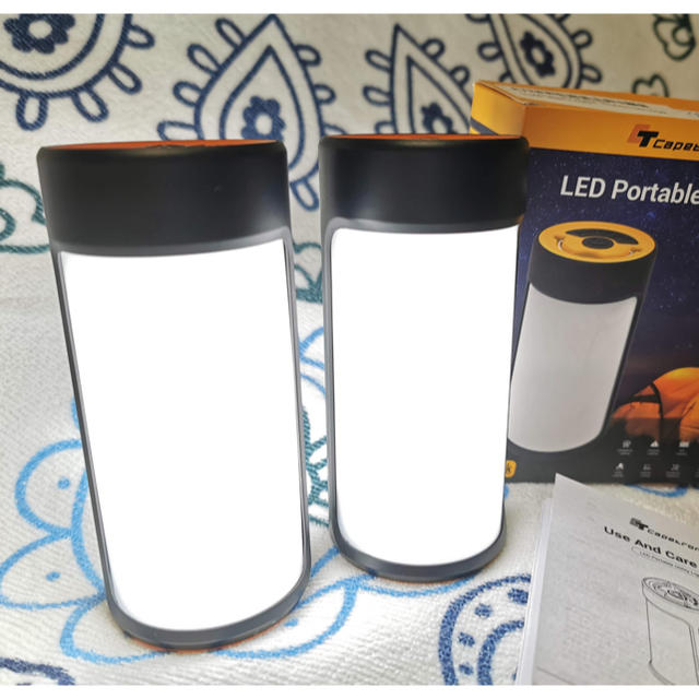 GOAL ZERO(ゴールゼロ)の2個セット 高輝度400lm コンパクト LEDランタン 防水 フック付 スポーツ/アウトドアのアウトドア(ライト/ランタン)の商品写真