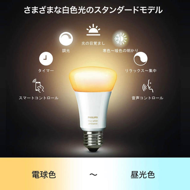 PHILIPS - 【2個セット】PHILIPS hue ホワイトグラデーション