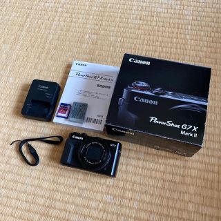 キヤノン(Canon)のCanon G7X MarkⅡ コンデジ 64GBメモリーカードおまけ(コンパクトデジタルカメラ)