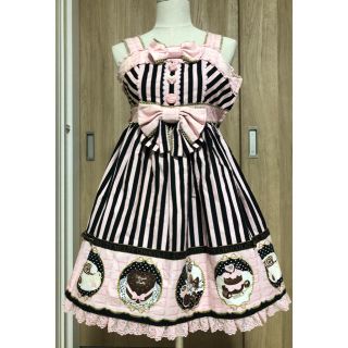 アンジェリックプリティー(Angelic Pretty)のAngelic Pretty MeltyチョコレートJSK(ひざ丈ワンピース)