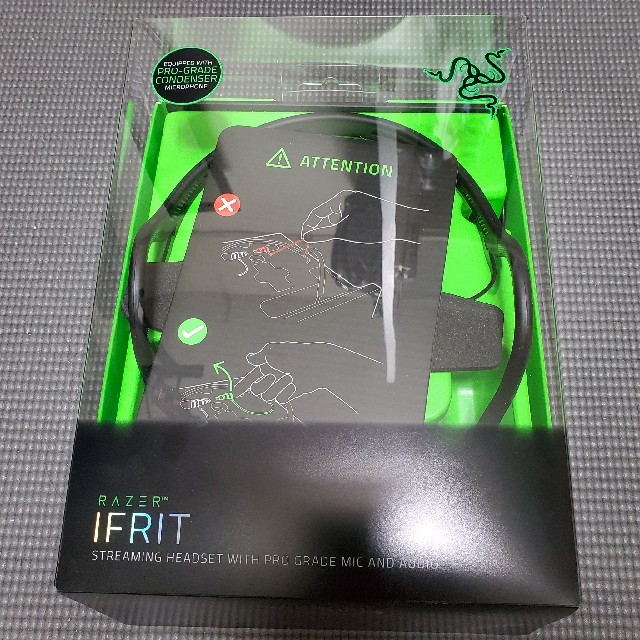 razer ifrit ゲーミングイヤホン