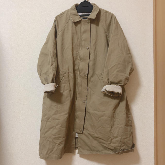 KBF(ケービーエフ)のボーイッシュ　ビッグ　コート レディースのジャケット/アウター(ロングコート)の商品写真