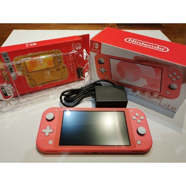 はるさま専用あつ森付き【美品】Nintendo Switch Lite コーラル | www