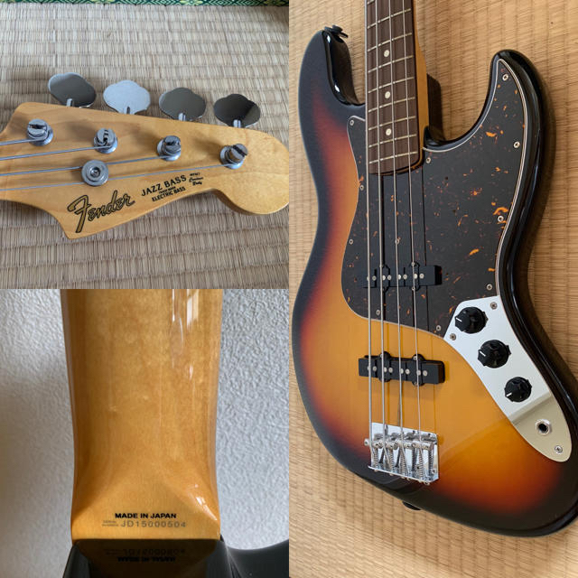 Fender(フェンダー)のFender Japan  ジャズベース 楽器のベース(エレキベース)の商品写真