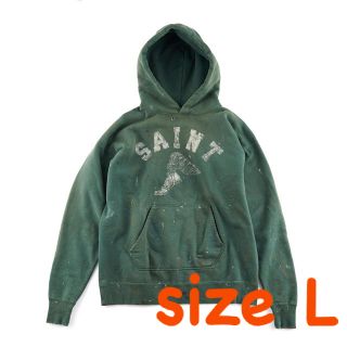 レディメイド(LADY MADE)のsize L saint  michael SM23 HOODIE GRN(パーカー)