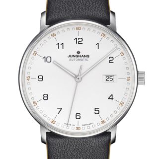 ユンハンス(JUNGHANS)の美品　ユンハンス　fromA 国内正規品　自動巻モレラート製Dバックル付き腕時計(腕時計(アナログ))