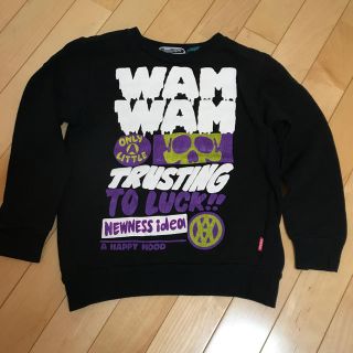 ワムワム(WAMWAM)のWam Wamトレーナー　130サイズ☆お値下げ中(Tシャツ/カットソー)