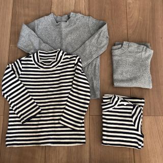 ユニクロ(UNIQLO)のUNIQLO♡リブハイネックT(シャツ/カットソー)