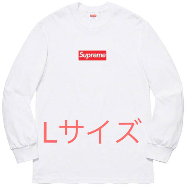 Supreme Week7 Box Logo L/S Tee Lサイズ