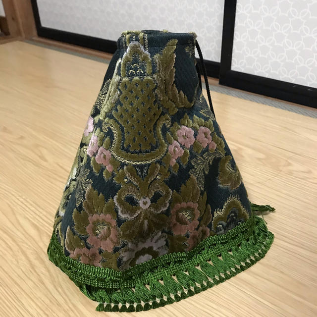 新品　シフトノブブーツカバー　花籠グリーン　金華山　レトロ
