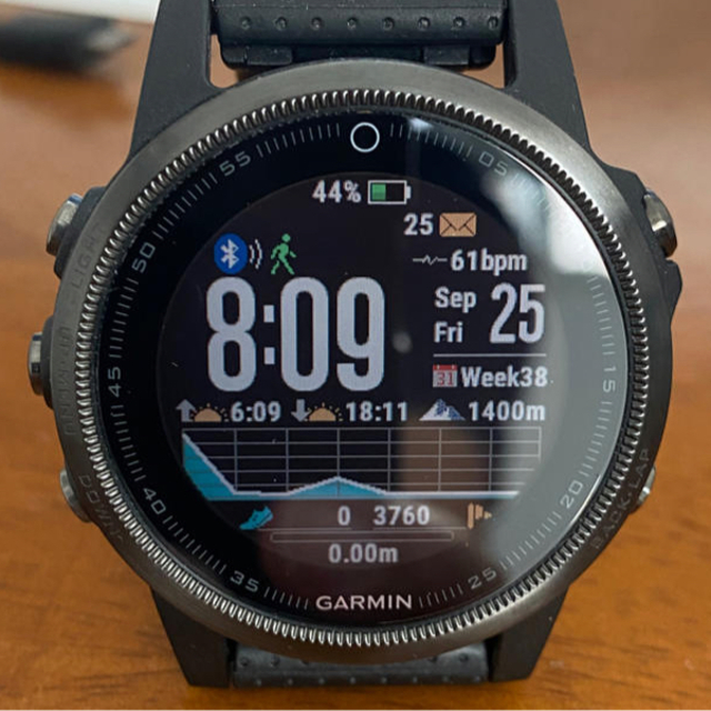 71280円GRMIN Fenix5S Sapphire Black GPS 心拍計