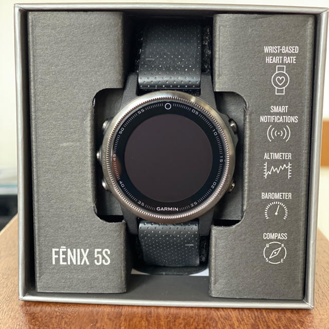 71280円GRMIN Fenix5S Sapphire Black GPS 心拍計