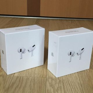 AirPods Pro MWP22J/A Apple エアポッズプロ　2個(ヘッドフォン/イヤフォン)