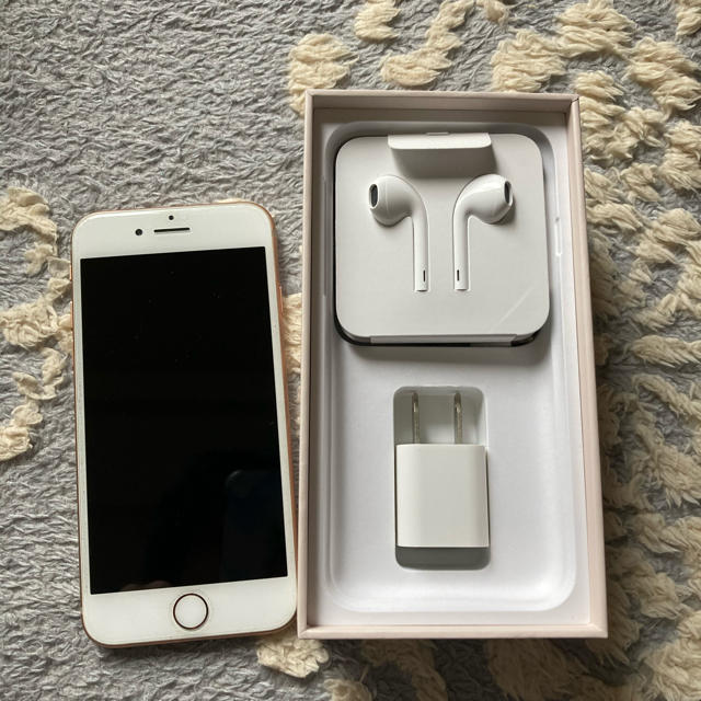iPhone8 ゴールド 64gb SIMフリー - スマートフォン本体